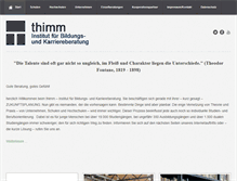 Tablet Screenshot of ibk-thimm.de